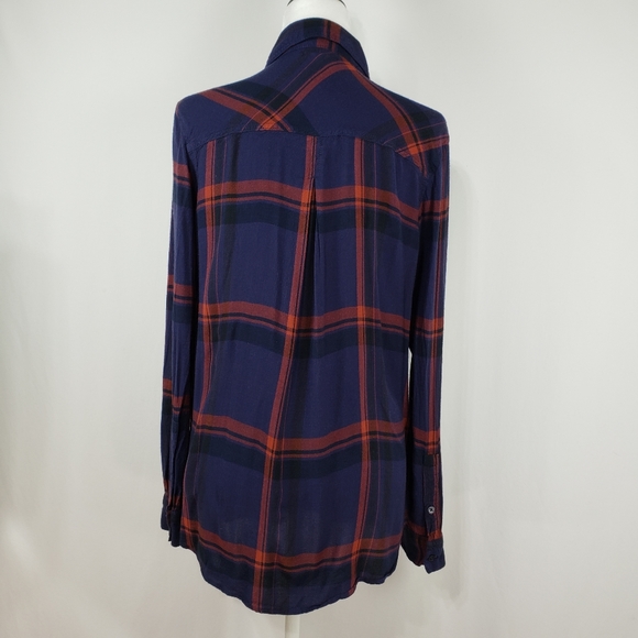 Urban Outffiters BDG Waterfall Plaid Shirt/Tunic - Picture 5 of 6